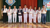 Buổi chào cờ tuyên dương học sinh đạt giải Nhất các cuộc thi cấp huyện năm học 2022-2023