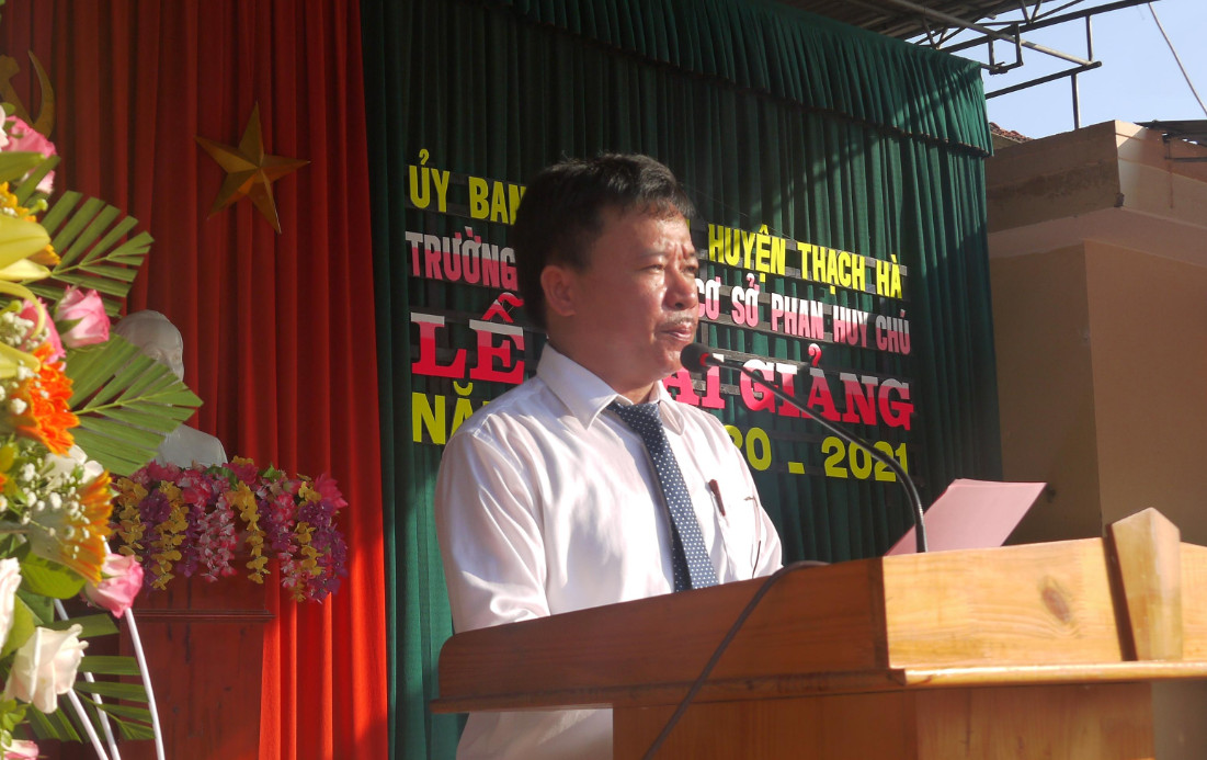 Trường THCS Phan Huy Chú tổ chức Lễ khai giảng năm học 2020-2021