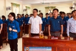 Lễ kết nạp Đoàn viên trường THCS Phan Huy Chú