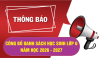 TB DANH SACH HS LOP 6