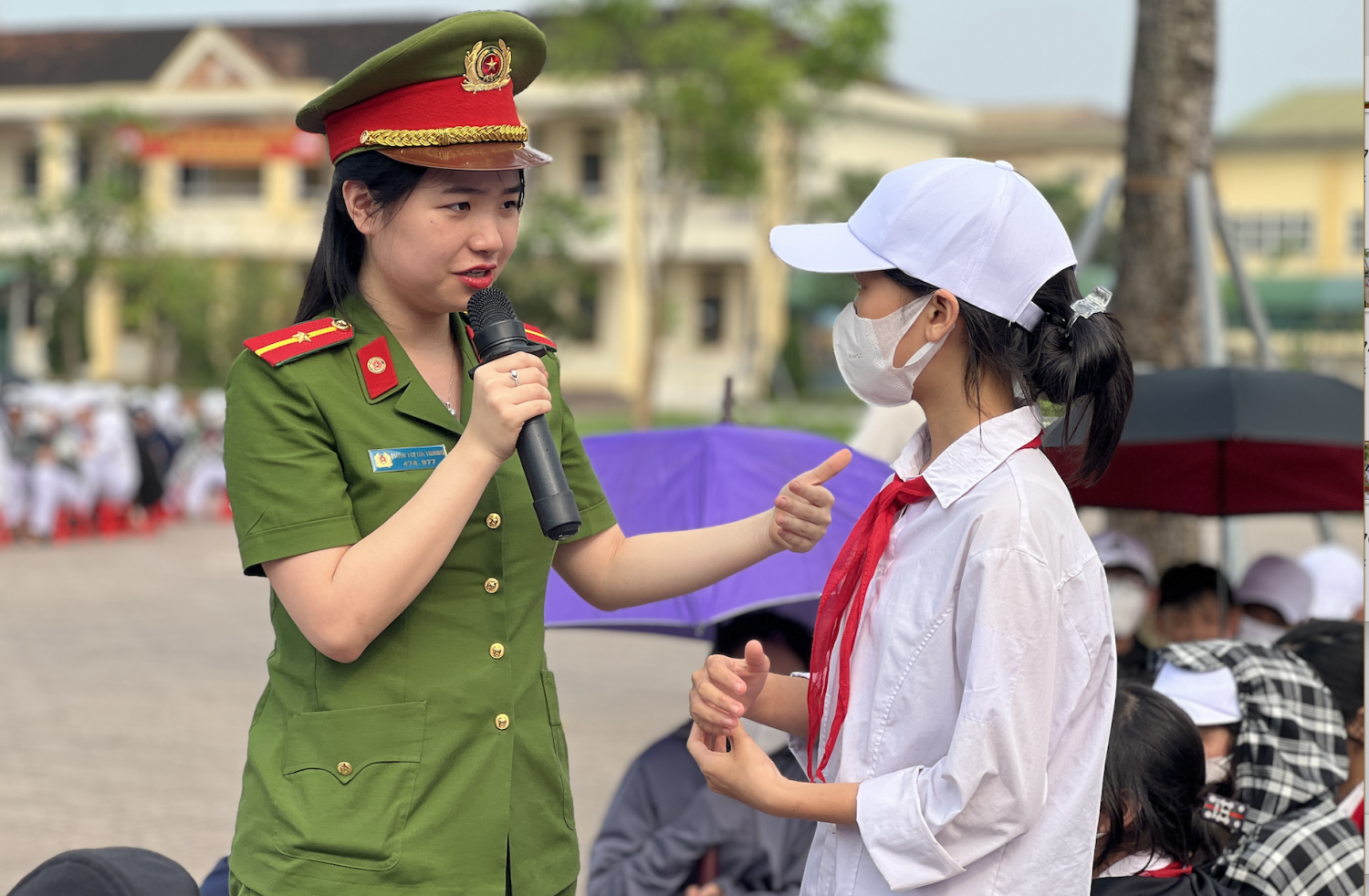 Trường THCS Phan Huy Chú tổ chức buổi tuyên truyền phòng chống đuối nước, bạo lực học đường, xâm hại trẻ em và phòng chống sử dụng thuốc lá điện tử