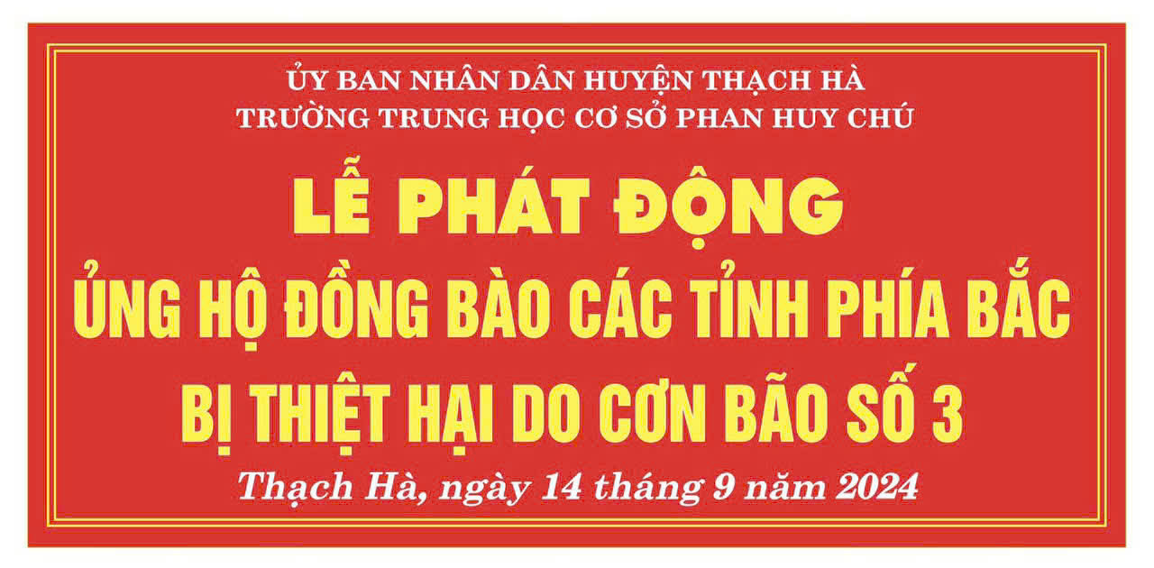 TẬP THỂ CBGVNV VÀ HỌC SINH TRƯỜNG THCS PHAN HUY CHÚ, THẠCH HÀ HƯỚNG VỀ MIỀN BẮC THÂN YÊU!